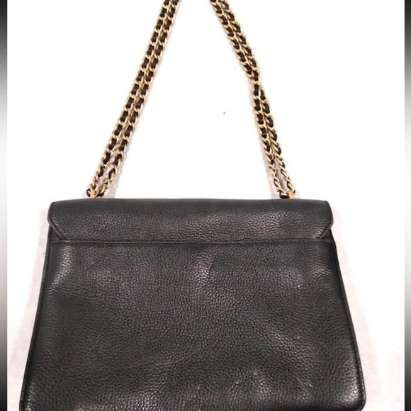 Tory Burch Medium Pebbled Britten Shoulder Flap Chain Bag - Picture 5 of 9